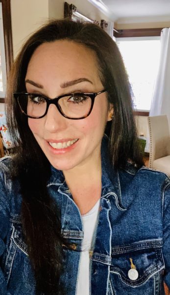 Foto de Chrissy, sobreviviente de melanoma