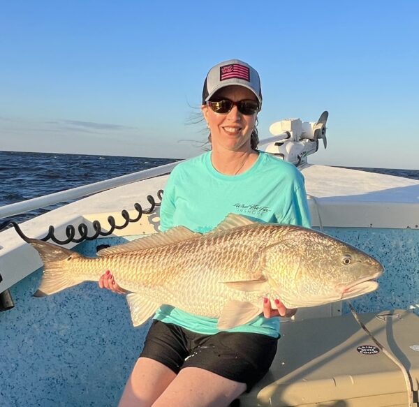 Melissa’s most recent big catch Photo: Melissa Garrett