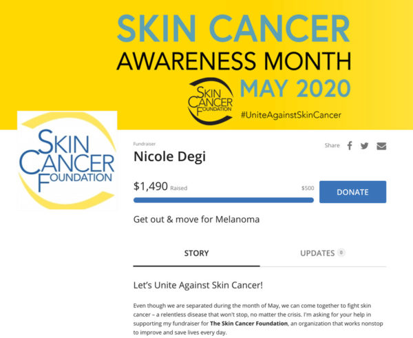move for melanoma virtual fundraiser